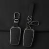 Metal Leather Car Key Case Cover For Toyota Prius Camry Corolla CHR C-HR RAV4 Land Cruiser Prado Protected Shell Keychain Fob