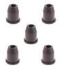 Bike Frame Grommet Insert for Cable Ports Black Push-Fit Rubber Trim for Entry Hole Care and Daily Upkeep Part