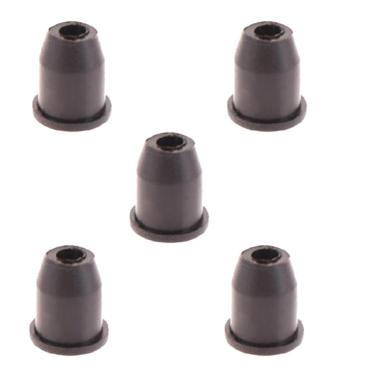 Bike Frame Grommet Insert for Cable Ports Black Push-Fit Rubber Trim for Entry Hole Care and Daily Upkeep Part