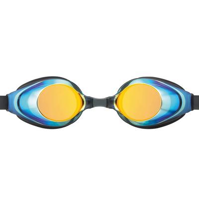 Tabata YEE Adult Mirrored Swimming Smoke with Orange Goggles, Mirror, Y-7106MR