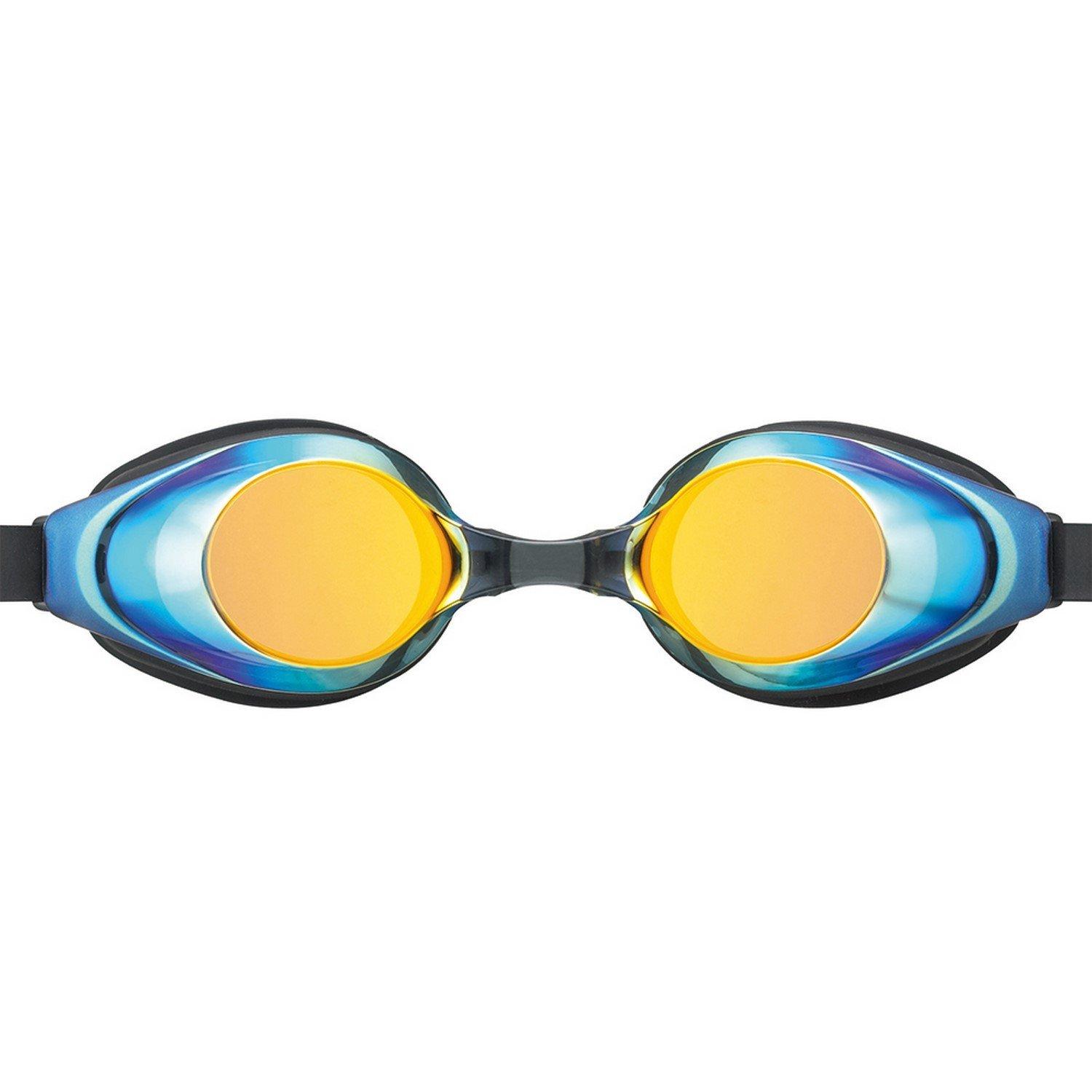 

Tabata YEE Adult Mirrored Swimming Smoke with Orange Goggles, Mirror, Y-7106MR