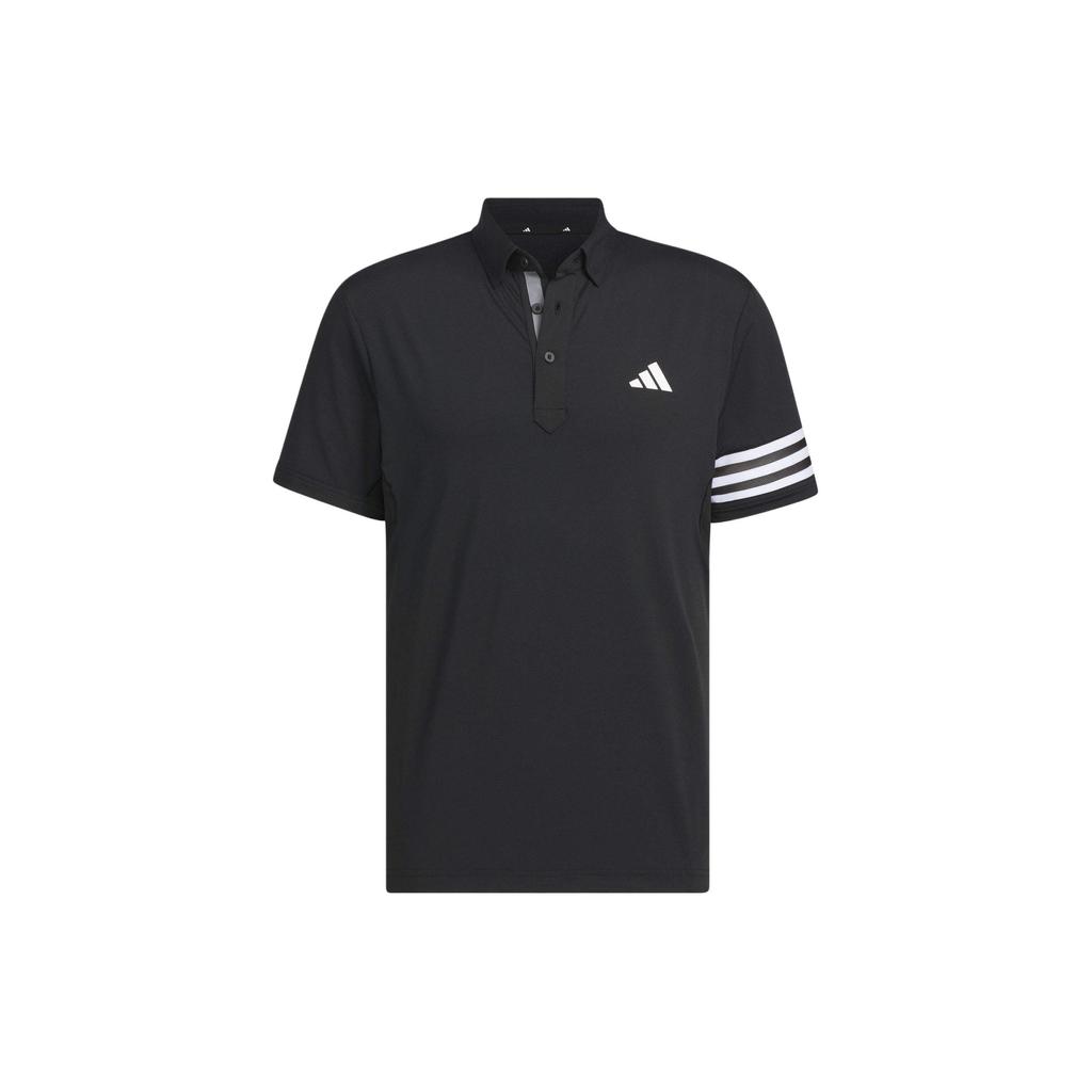 Adidas Aeroready Color Block Short Sleeve Polo Shirt Men Polo Shirts Black IN9057