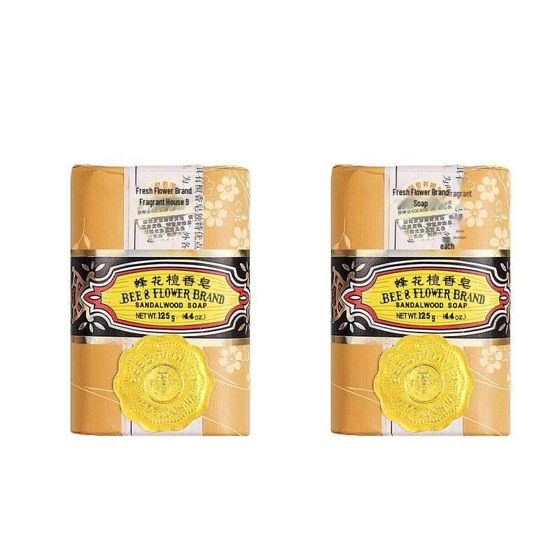 

Bee Flower Sandalwood Soap (2-Pack)
