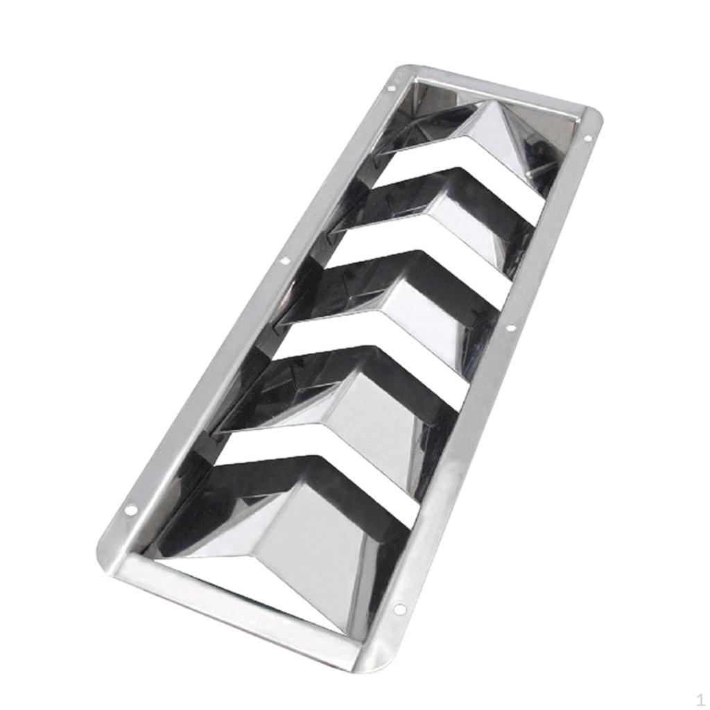 Air Vent Louver Cover for Marine Boat Installation and Ventilation