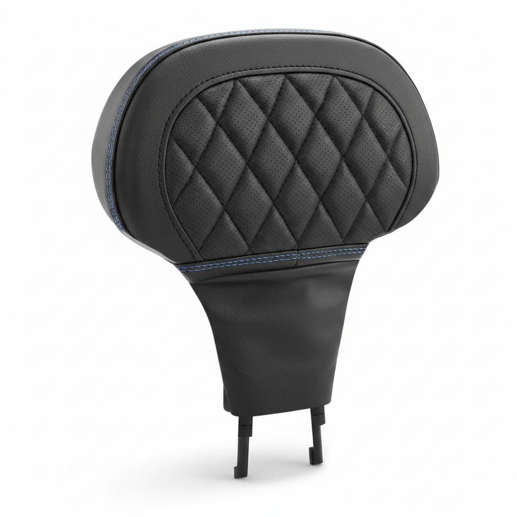 Long-Highway Motorist Backrest Driver with Mounting Bracket, Contoured,