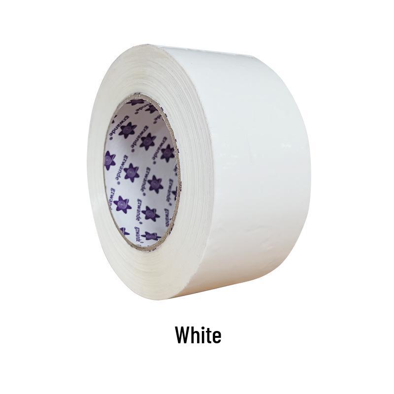 Beige Packing and Sealing Tape, 4.5"x150', Adhesive Roll with Transparent Options