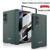 Samsung Z Fold8 Magnetic Frosted Case: Full Coverage, Integrated Hinge, Hard Shell, Foldable Screen Protection