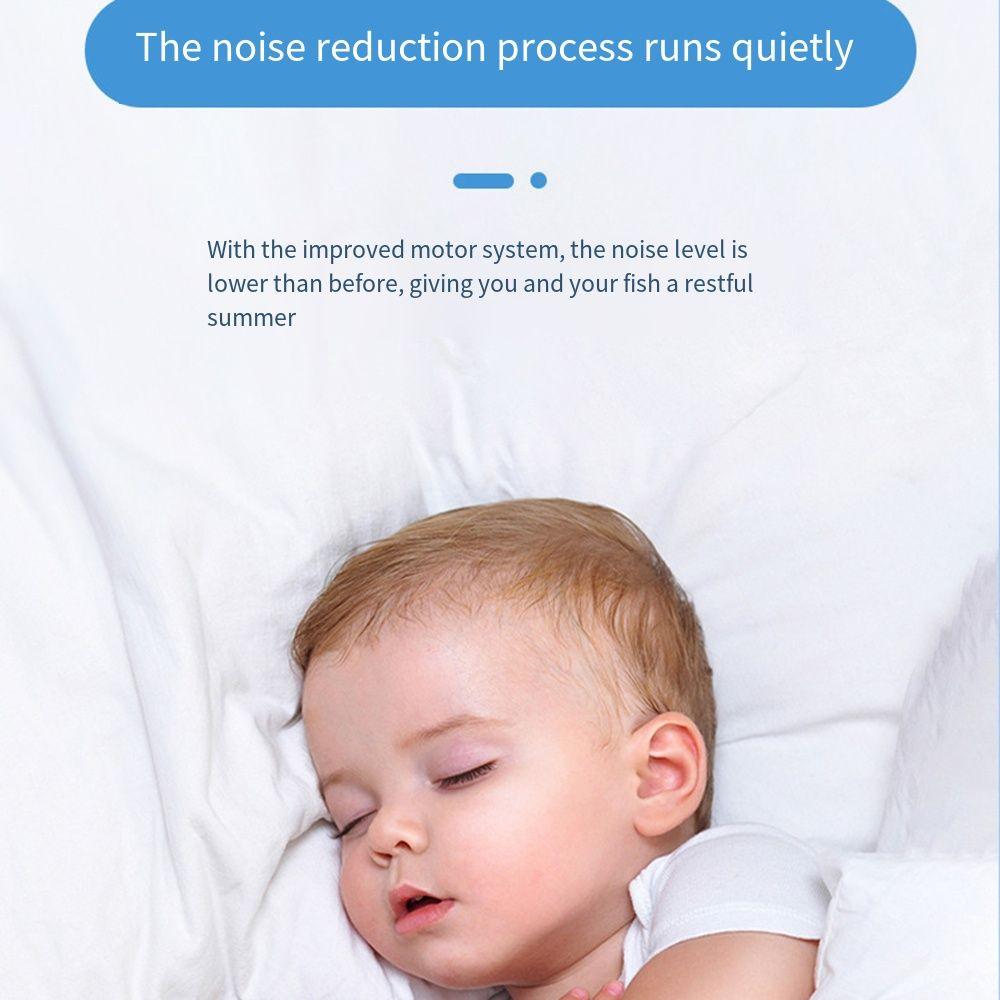 1/2/3/4/5Heads Aquarium Chiller Hangable Aquarium Air Cooling Device Fish Tank Cooling Fan  Home