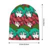 Shin Tsukimi Your Turn To Die Skullies Beanies Pălării YTTD Anime Game Unisex Femei în aer liber Căciulă caldă cu dublă utilizare Bonnet tricotat