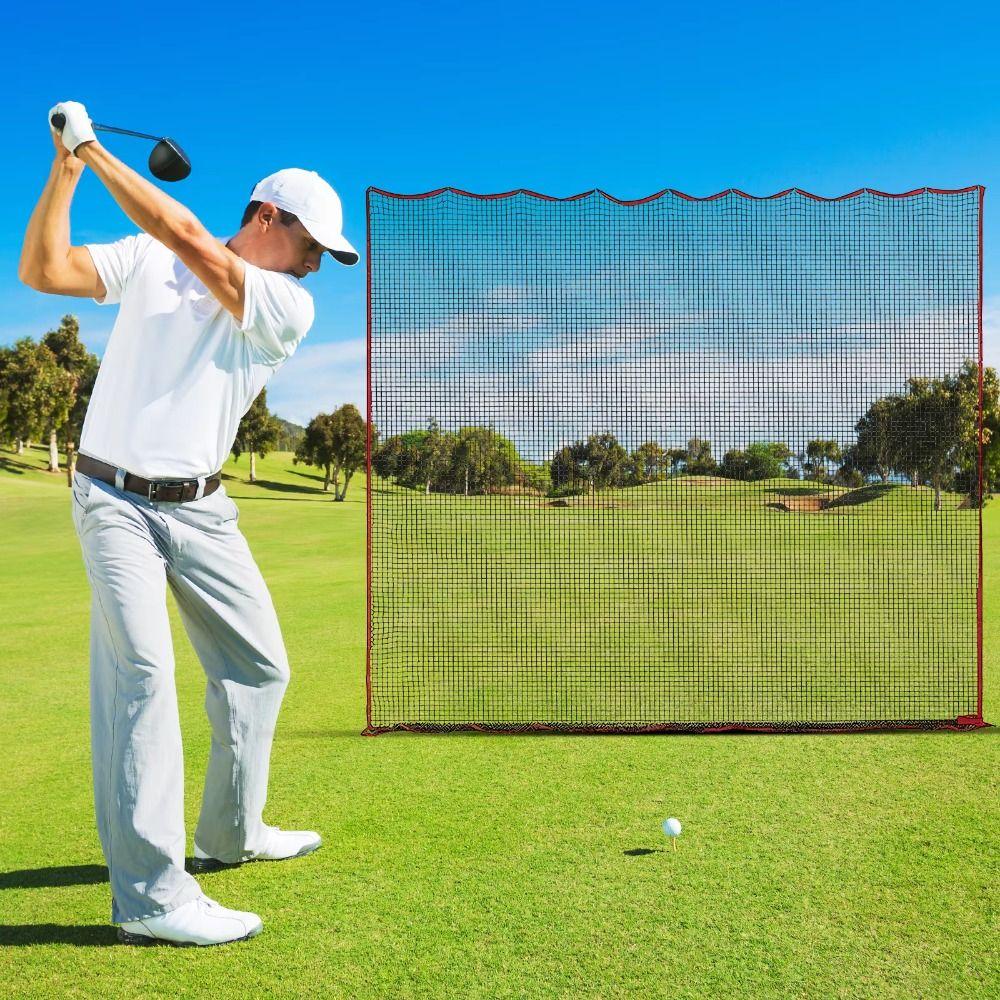 Hohe Schlagfestigkeit Golfballnetz Schlagbarriere Golf Übungsnetz Herren Papa Golfnetz Golfer Geschenk