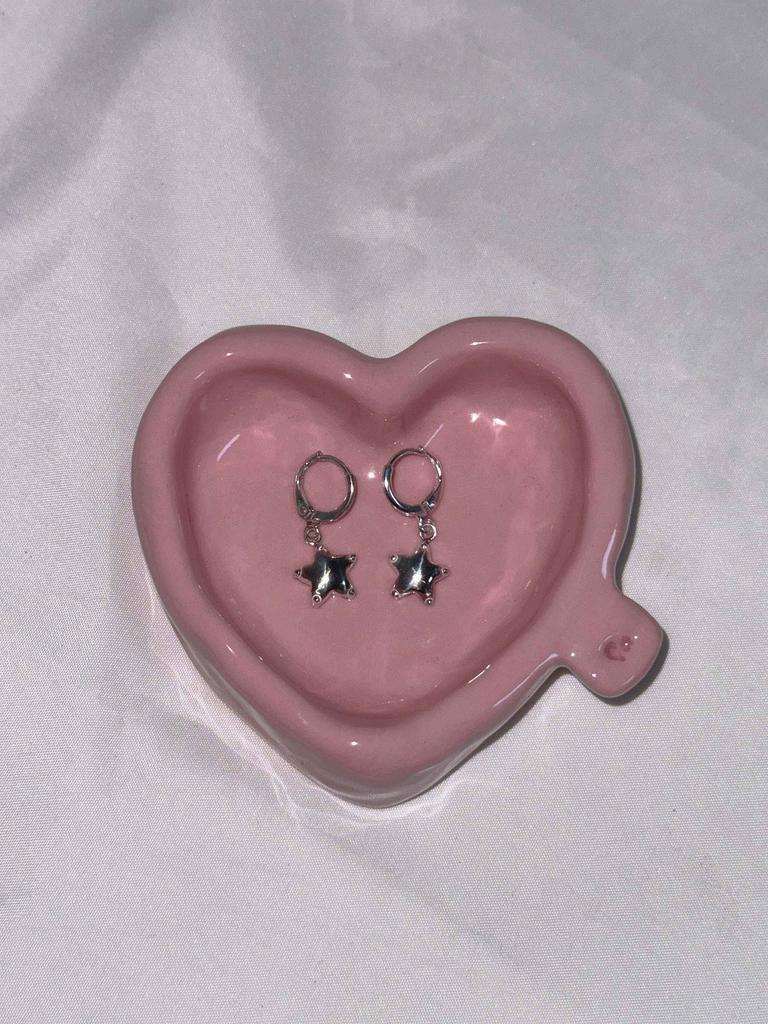 Lovetrix Silver925 Star Drop Earring