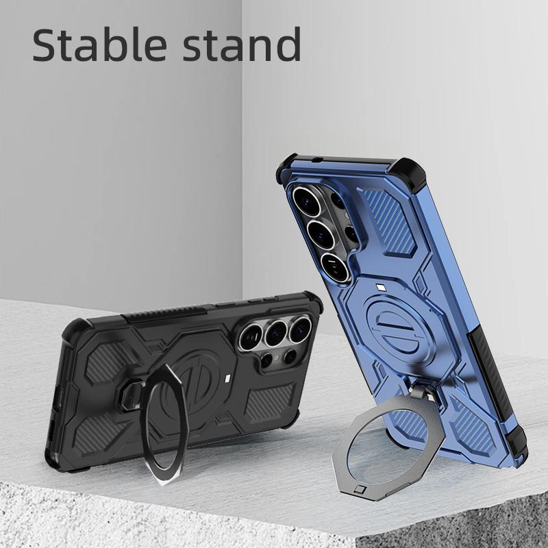 Rotating Magnetic Phone Cover Case for Samsung Galaxy S26 Ultra A57 5G S26 Plus S25 FE A37 A17 A56 A36 A16 Back Covers