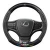 Car Carbon Fiber Suede Steering Wheel Cover For Lexus ES200 ES260 ES300 RX300 LS500h GS300 IS250 IS300 CT200h LX570 GX NX UX RZ