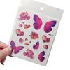 Non-toxic Washable Butterfly Face Stickers for Kids - Eye and Forehead Tattoos