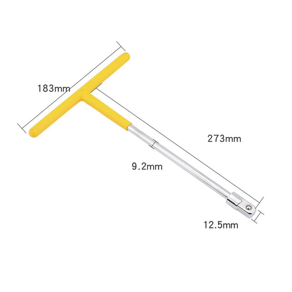 T-handles Wrench Hex Socket Wrench High-carbon Steel Silver And Yellow