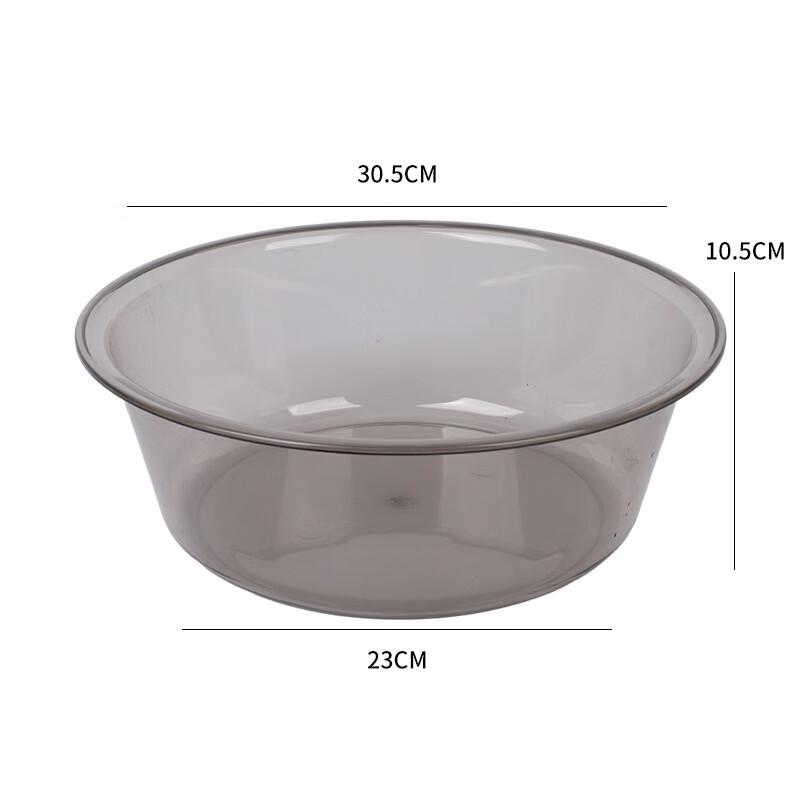 Yicang Transparent Plastic Household Bucket with Handle