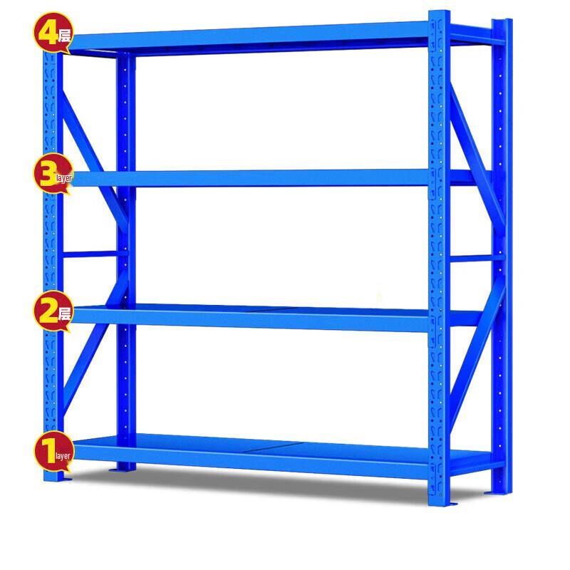 Hangtong 4-Tier Heavy Duty Warehouse Storage Shelf