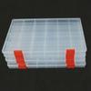 Transparent Compartment Plastic Storage Box Jewelry Earring Box Bead Container Storage Case Display Organizer 11/11/16/18 Grids