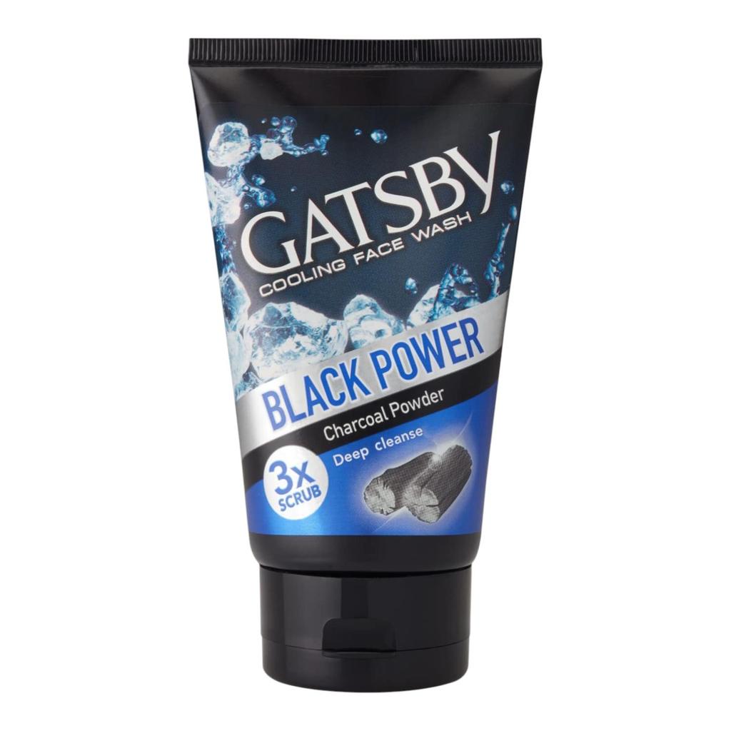 Gatsby Chladivý čisticí gel na obličej Perfect Clean s dřevěným uhlím a 3x peeling pro mastnou pleť hloubkové čištění 100ml Balení po 1