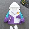 Boys' and Girls' 2025 Autumn Fashion Windbreaker Jacket