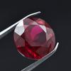 Natural Stunning Red Ruby Amazing Round  Cut 15.00 Ct CERTIFIED Loose Gemstone AR-984