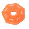 Weekly Pill Organizer with 7 Compartments Portable Travel Pill Case Once Daily Medication Dispenser Capsule Pill Management Storage Box