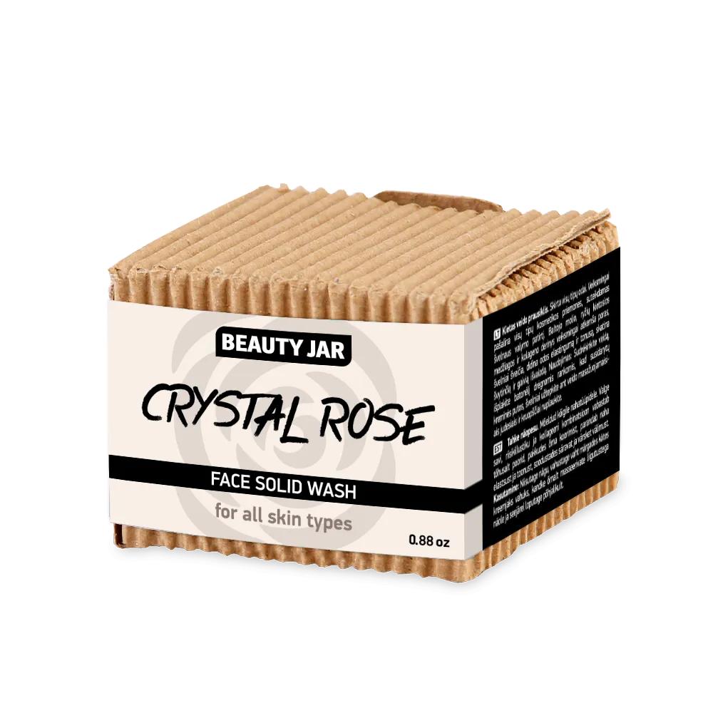 

Solid soap for face Crystal Rose Beauty Jar 25 g