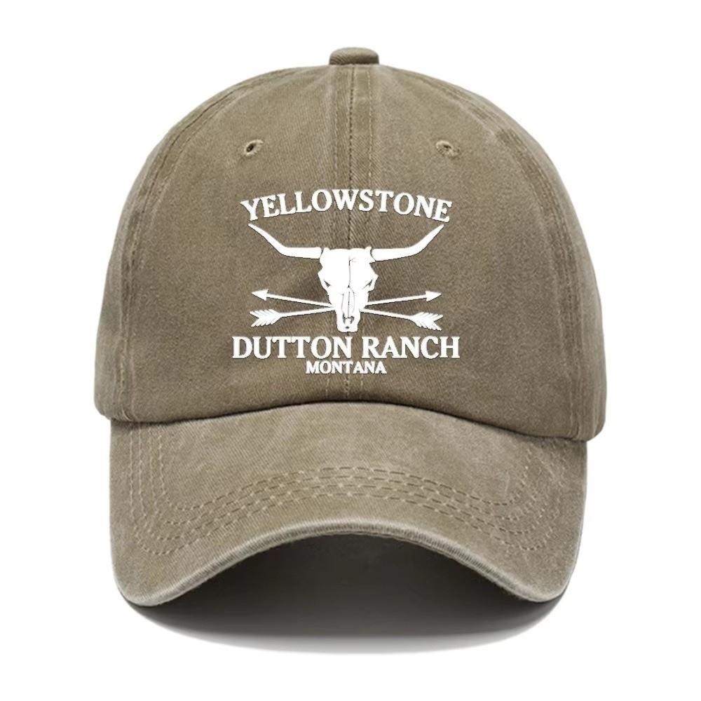 Adjustable Western Cowboy Baseball Hats Washed Cotton Sun Hat Fashion Dad Hat  for Men Women