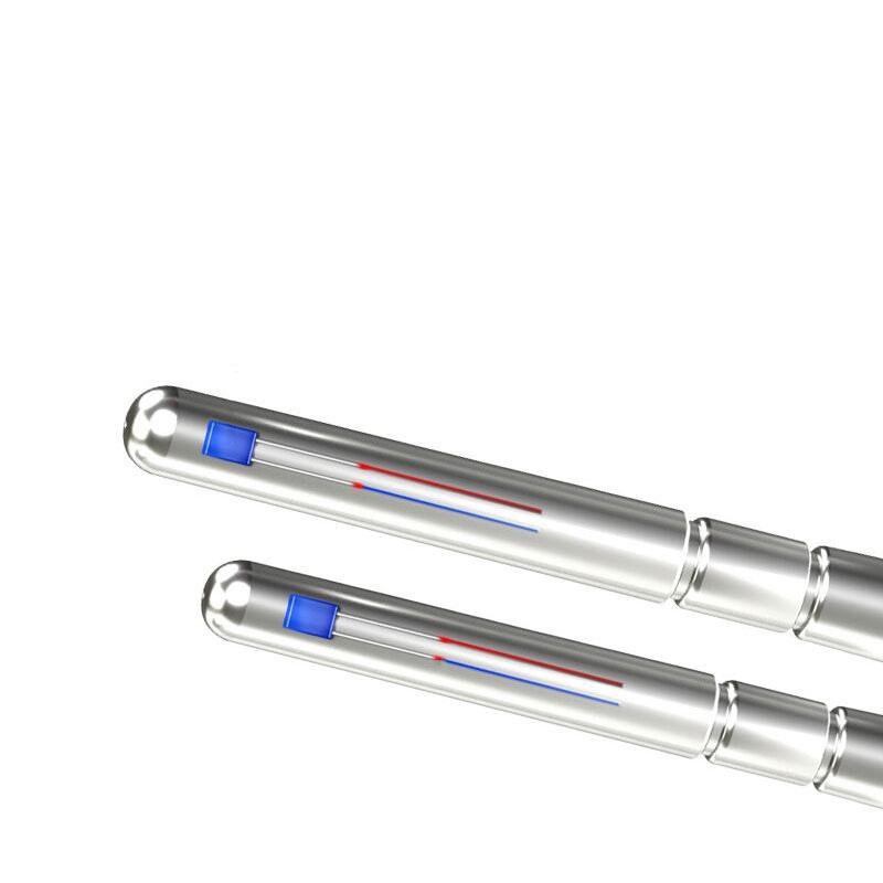 Stainless Steel PT1000 Temperature Sensor Thermocouple with 0.5/1/2/3~10M Cable Temperature Sensing High Temperature Waterproof