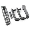 Front Rear Left Right Door Black Pull Grab Handle VW Bora Golf 4 MK4 for Jetta 1999-2004 Carbon Fiber Style 3B1867171E 5Pcs