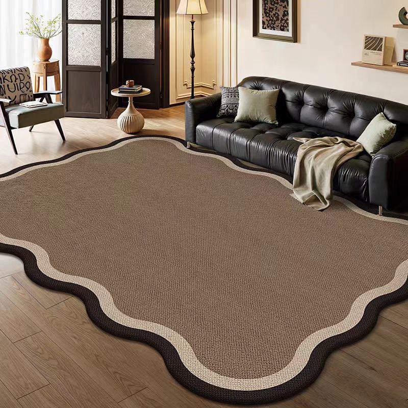 French Retro Living Room Carpet Full Of DirtResistant Coffee Table Blanket SkinFriendly Crystal Velvet Carpet Study Easy To Take Care Of NonSlip