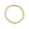 Bracelet - LUXENTER - Yaris - Or jaune 18 carats - Zircone cubique brillante - Longueur 18 cm
