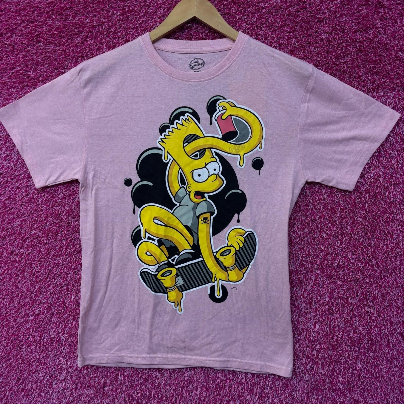 The Simpson bart gravity skating Tshirt size medium S