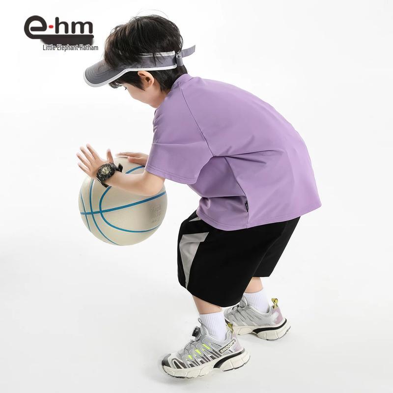Little Elephant Hamm Boys' Quick-Dry Summer Sports Shorts