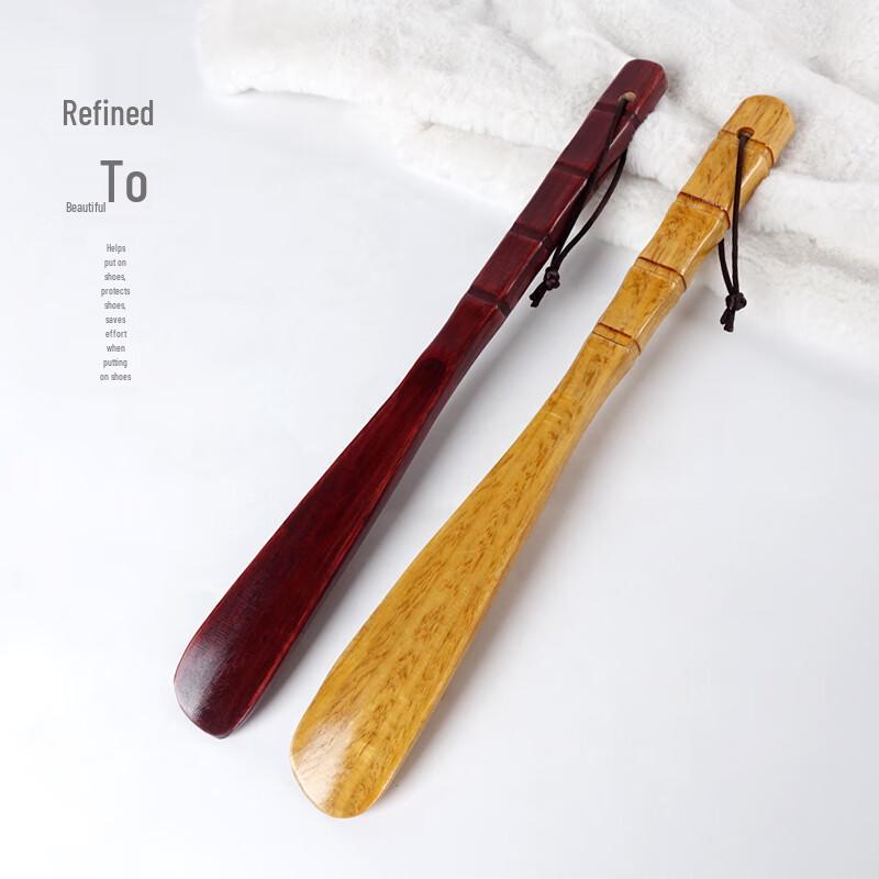Beiyipin Długi Drewniany Łyżka do Butów