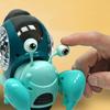 Escape Crawling Crab, Tummy Time Baby Toys, Sensing Interactive Walking Dancing Toy with Music Sounds & Lights