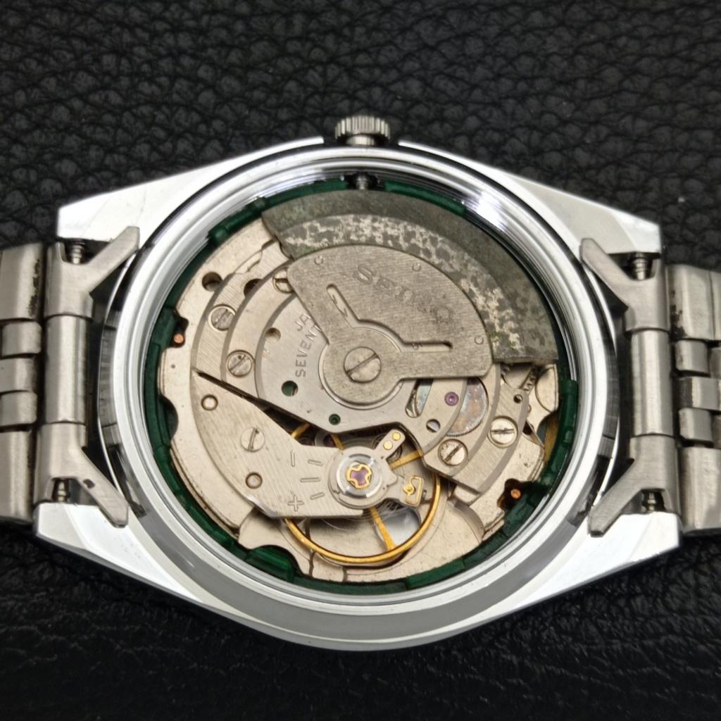 VINTAGE SEIKO 5 AUTOMATIC JAPAN MENS REFURBISHED WHITE DIAL WATCH A500179-2 R151a-a500179