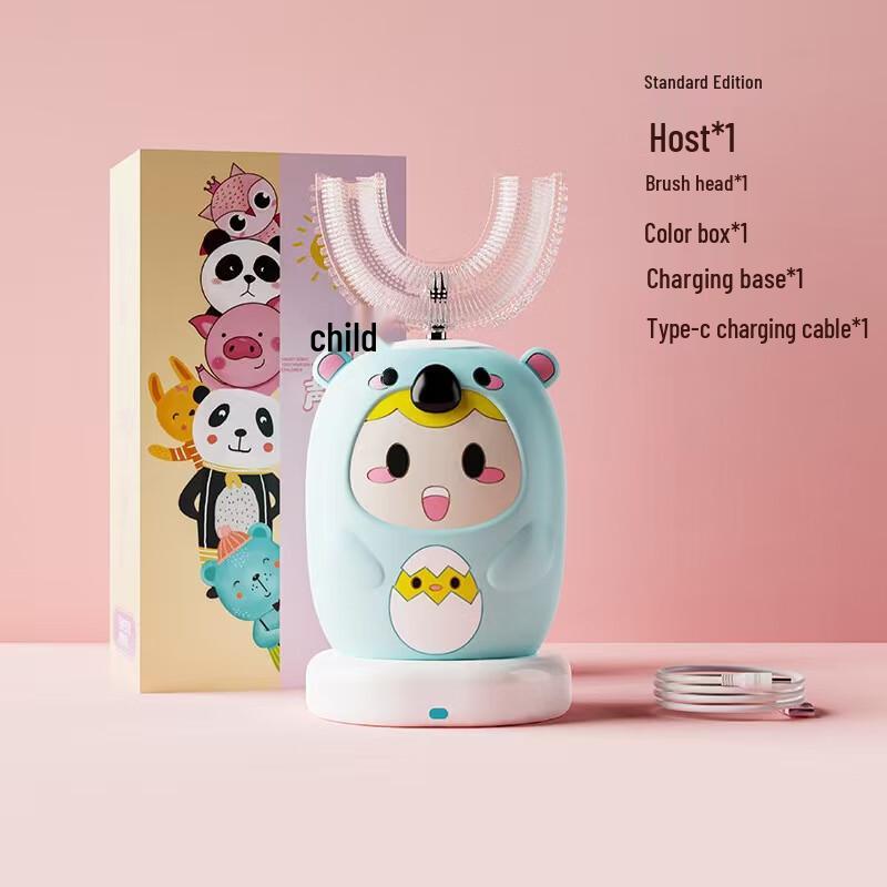 Kids Smart U-Shaped Sonic Toothbrush