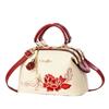 Bag Women's Embroidery Bag New Shoulder Crossbody Handbag Women's Premium Atmosphere Bridal Wedding Bag Mom Bag