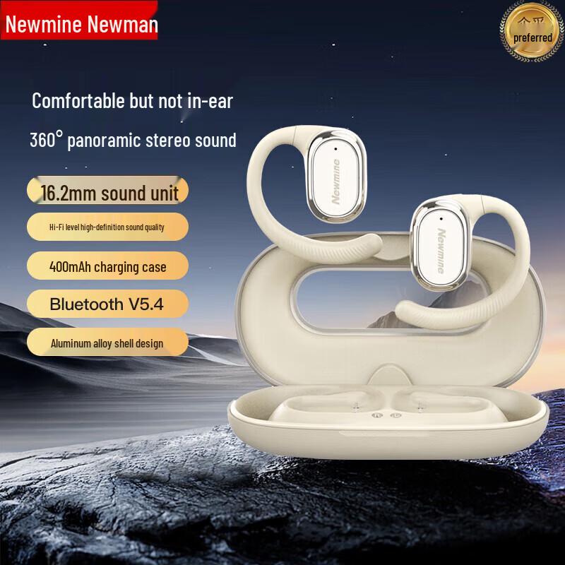 Newman LY27 OWS Open-Ear Ear-Hook Bluetooth Headphones