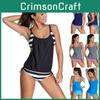 Premium Quality Women's Tankini Bikini Set With Push Up Padded Swimsuit For Beach Fun