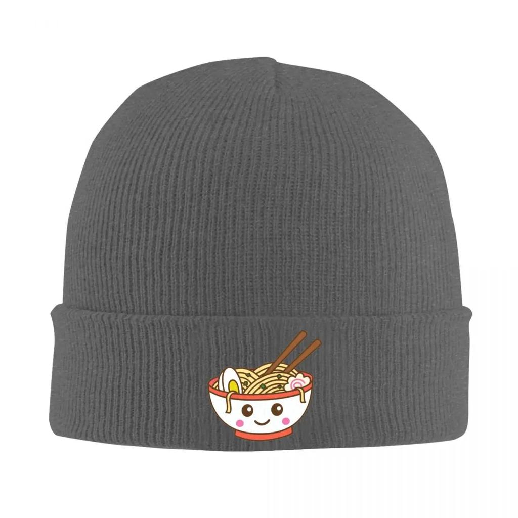Kawaii RaUnisex Bowl Warm Knitted Cap Winter Knit Bonnet Hat Skullies Beanies Hip Hop Caps for Unisex