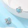 Authentischer Farbwechselnder Quallen-Anhänger-Charm Passend für Original-Armband Kupfer Meeresschalen-Charm für Schmuck Weihnachtsgeschenk