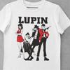 Lupin III T-shirt III 3a Vintage Stile Streetwear Comodo Top Per l'Uso Quotidiano Morbido Grafica Elasticizzata
