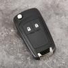 2 Buttons Foldable Remote Key Fob Case Cover Replacement Fits for Opel Vauxhall Astra