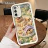 Phone Case: 2D Flat, Fits Samsung Galaxy A34 A35 M05 M06 S20 S22 S21 FE Plus 5G Protective Case, Little Bear Picnic On the Grass, Perfect Christmas an