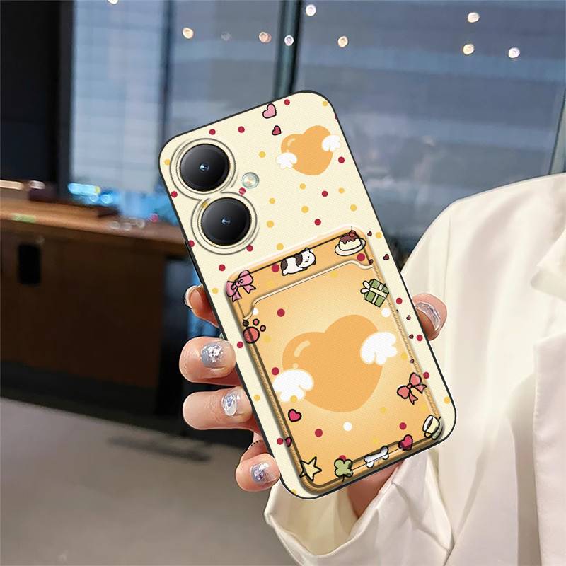 Anti-knock Silicone Phone Case For VIVO Y35+ 5G/Y35M+ 5G Durable Full Wrap Dirt-resistant Cute Back Cover Graffiti TPU