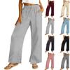 Women'S Sports Fitness Pants Casual Loose Elastic Jogging Pants Straight Wide Leg Pants Casual Pants Yoga Pants
