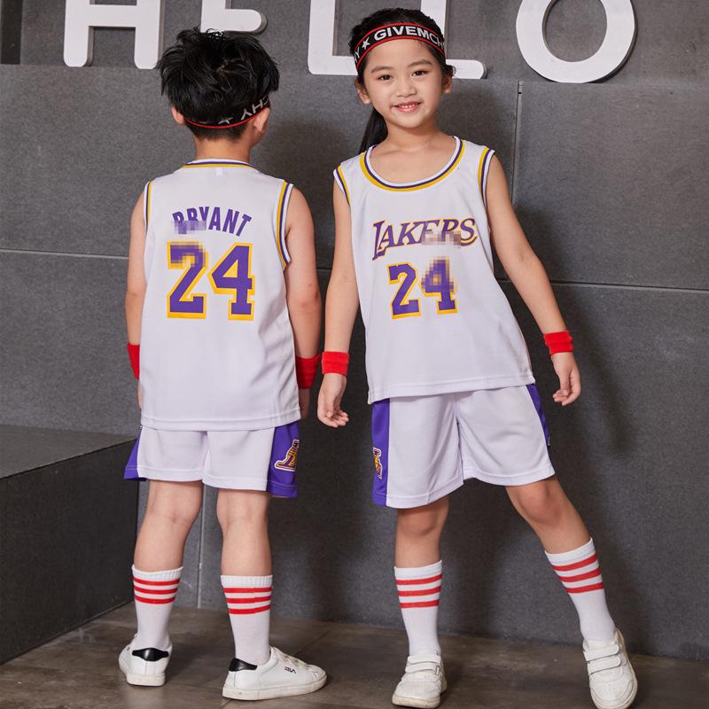 Kids' Summer Basketball Uniform Set: Sports Vest for Kindergarten & Primary School