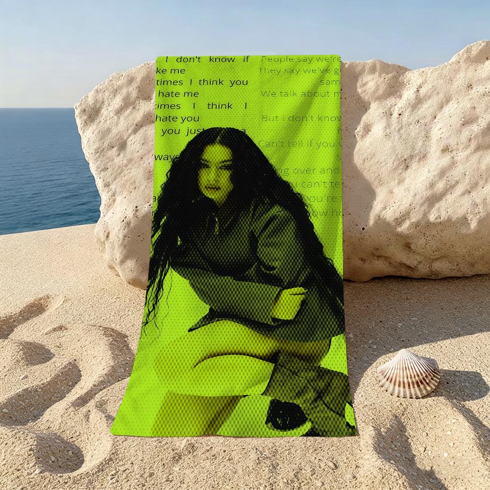 C-Charli XCX Wuthering Heights Beach Towel For Beaches Yoga Studios Gyms Hot Springs Swimming Pools And Picnics
